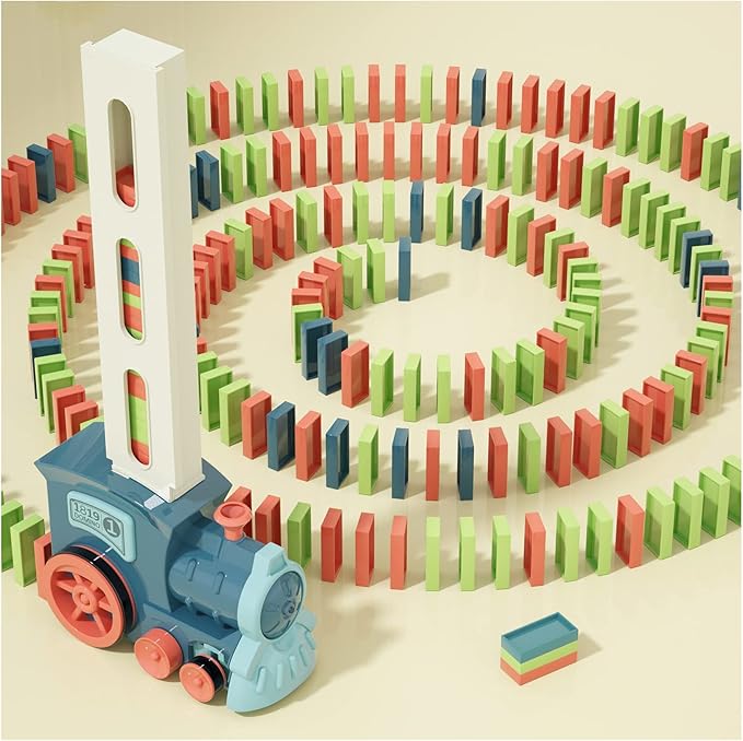 Domino Train Blocks Set (60 Pcs)