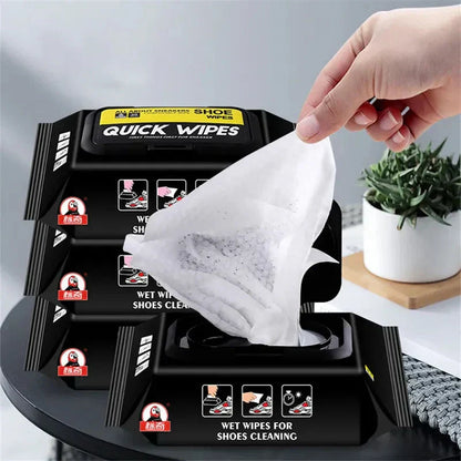 Instant Sneaker Cleaning Wipes