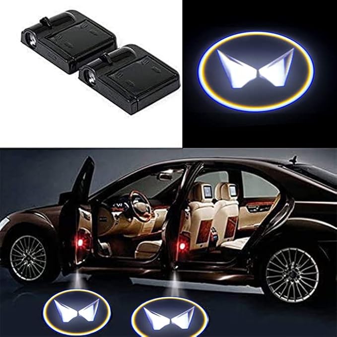 Automatic Car Logo Projector (Pack Of 4)