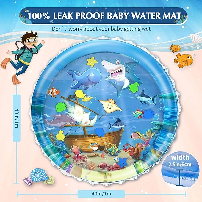 Kids Water Play 3D Mat (100% Safe for kids)