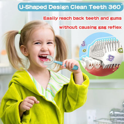 U Shaped Toothbrush for Kids - Buy 1 Get 1 Free ⚡