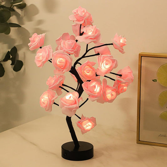 LED Rose Tree Lamp