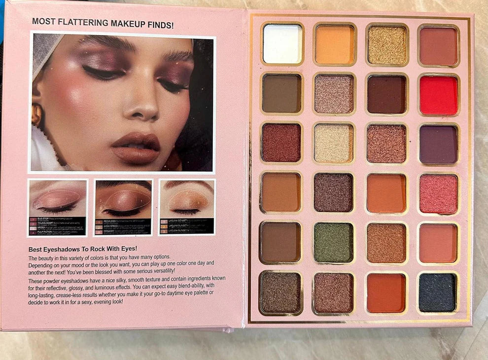 5-in-1 Makeup Book Kit: Comprehensive Palette