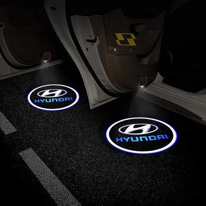 Automatic Car Logo Projector (Pack Of 4)