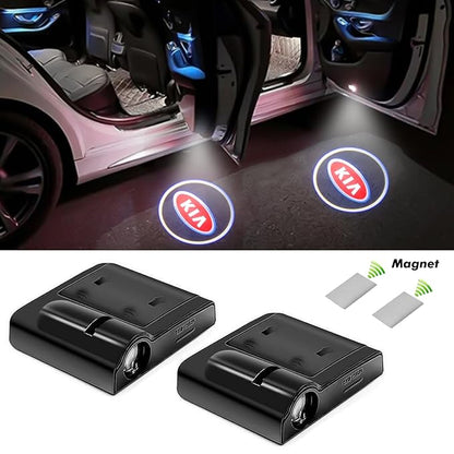 Automatic Car Logo Projector (Pack Of 4)