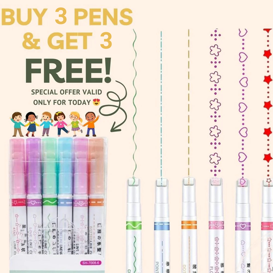 Magic Border Pen (Buy 3 Pens Get 3 Free)