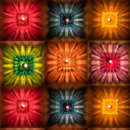 3D Reflection Diyas (Buy 1 set Get 1 Set Free Because Its Diwali)